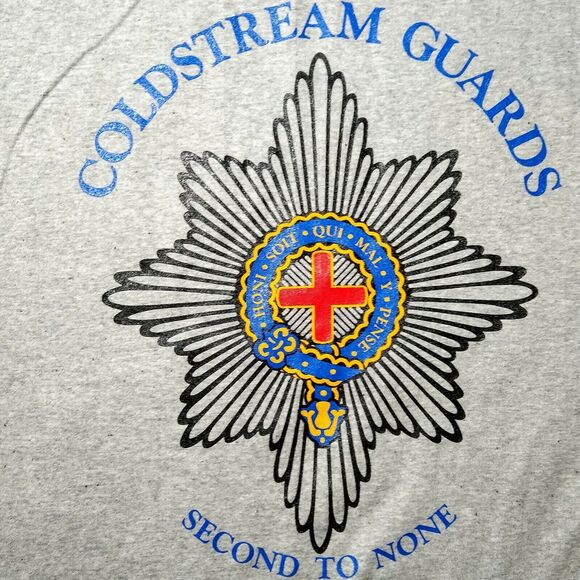 Grenadier Coldstream Guards Military British Army Vintage Single Stitch T-Shirt - Picture 6 of 9